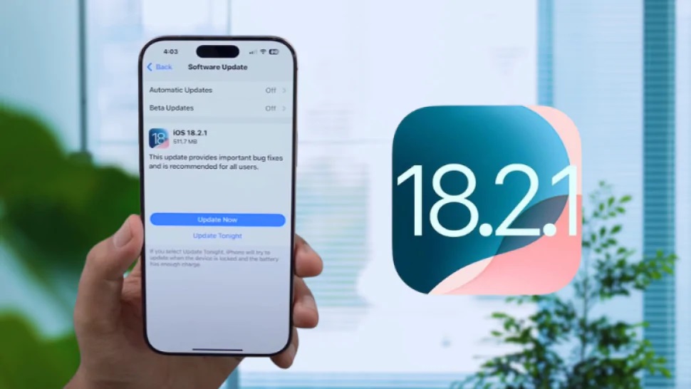 Cách Cập Nhật iOS 18.2.1 Cách Cập Nhật iOS 18.2.1
