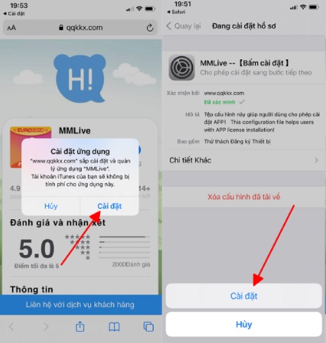 C&aacute;ch tải MMLive cho iOS chi tiết