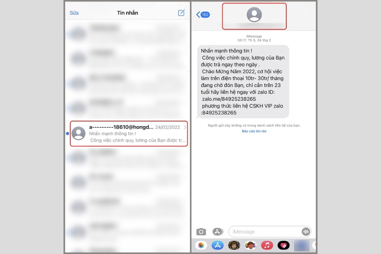 Cách chặn tin nhắn rác trên iPhone từ một người hoặc số điện thoại cụ thể Cách chặn tin nhắn rác trên iPhone từ một người hoặc số điện thoại cụ thể