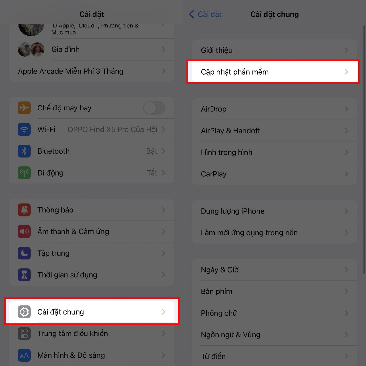 C&aacute;ch cập nhật iOS 17.2.1 ch&iacute;nh thức
