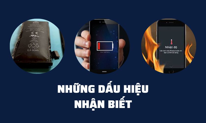 Cách nhận biết pin bị phồng Cách nhận biết pin bị phồng