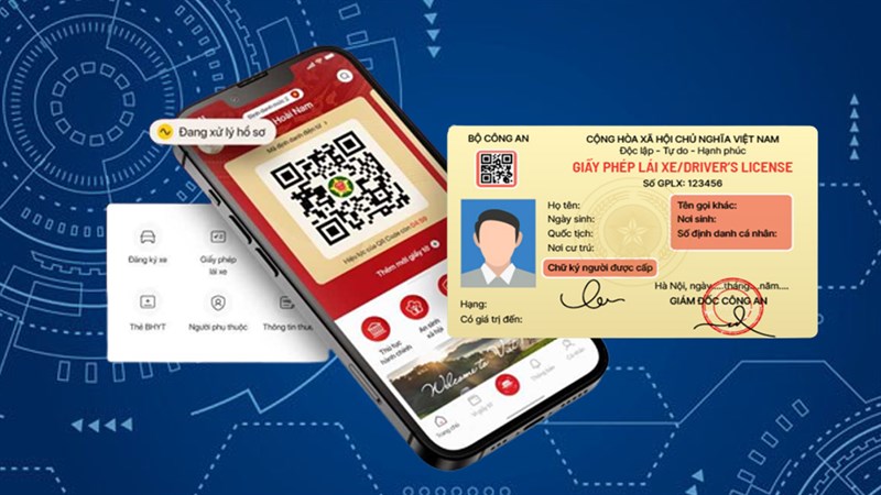 C&aacute;ch t&iacute;ch hợp GPLX v&agrave;o VNeID
