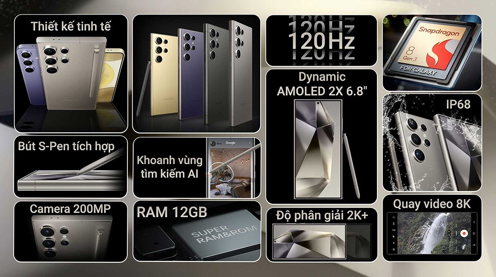 Cấu h&igrave;nh Galaxy S24 Ultra