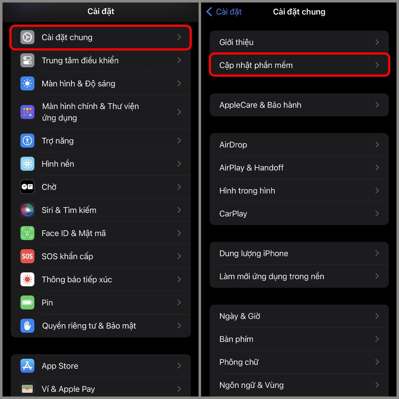 Cập nhật phần mềm iOS 18 Cập nhật phần mềm iOS 18