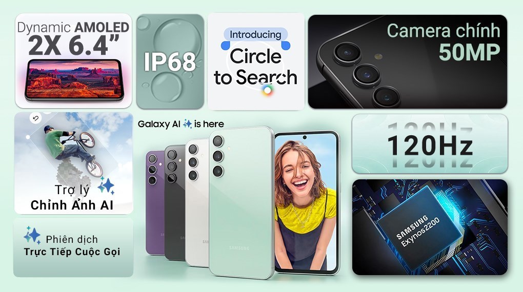 Cấu h&igrave;nh Galaxy S23 FE