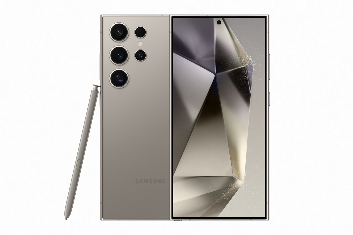 Galaxy S24 Ultra M&agrave;u X&aacute;m Titan