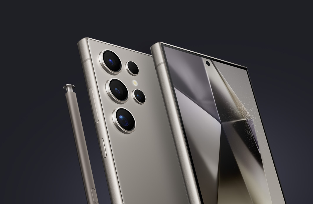 Galaxy S24 Ultra m&agrave;u Titanium