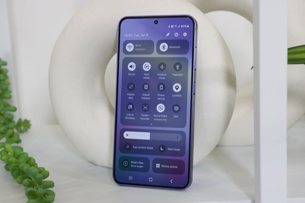 Mặt trước galaxy S24