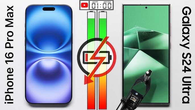 battery test iphone 16 pro max vs samsung s24 ultra battery test iphone 16 pro max vs samsung s24 ultra