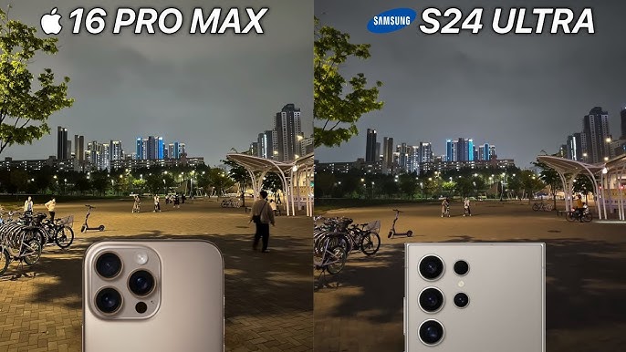 camera iphone 16 pro max vs samsung s24 ultra camera iphone 16 pro max vs samsung s24 ultra