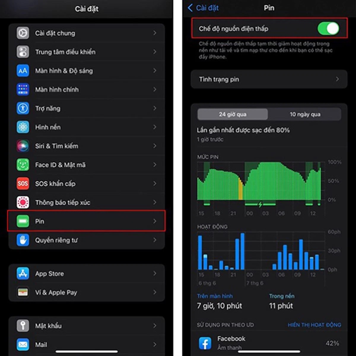 ios 17.2 c&oacute; hao pin kh&ocirc;ng