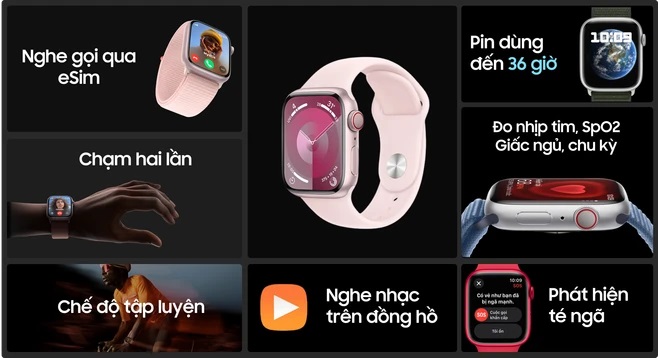 Đánh giá hiệu năng Apple Watch Series 9 Đánh giá hiệu năng Apple Watch Series 9