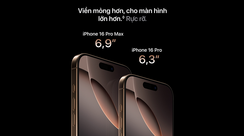 M&agrave;n h&igrave;nh iPhone 16 Pro